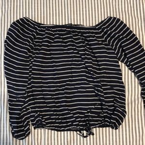 HYFVE off the shoulder long sleeve